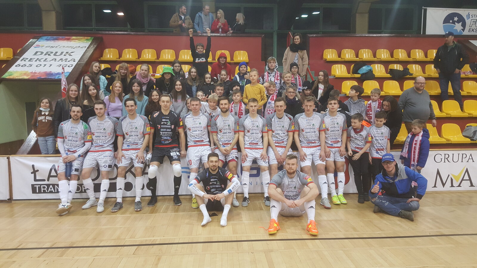 Uczniowie naszej szkoły na kolejnym meczu Futsalu Leszno